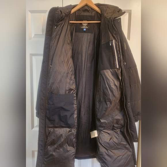 Size L Vince Comuto Men's Long Insulated Warm Winter Coat - Picture 9 of 12